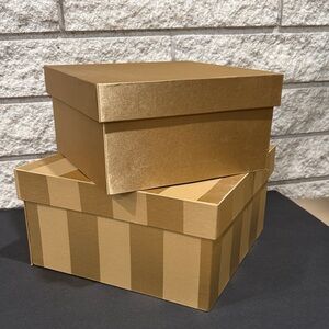 Gold Storage Boxes